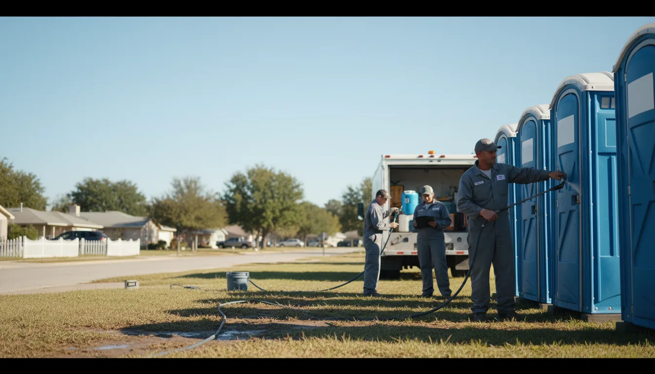 Long-Term Portable Toilet Rental in Hollenberg, KS near me